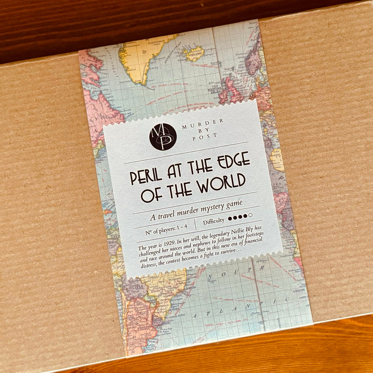 Peril at the Edge of the World, a travel murder mystery