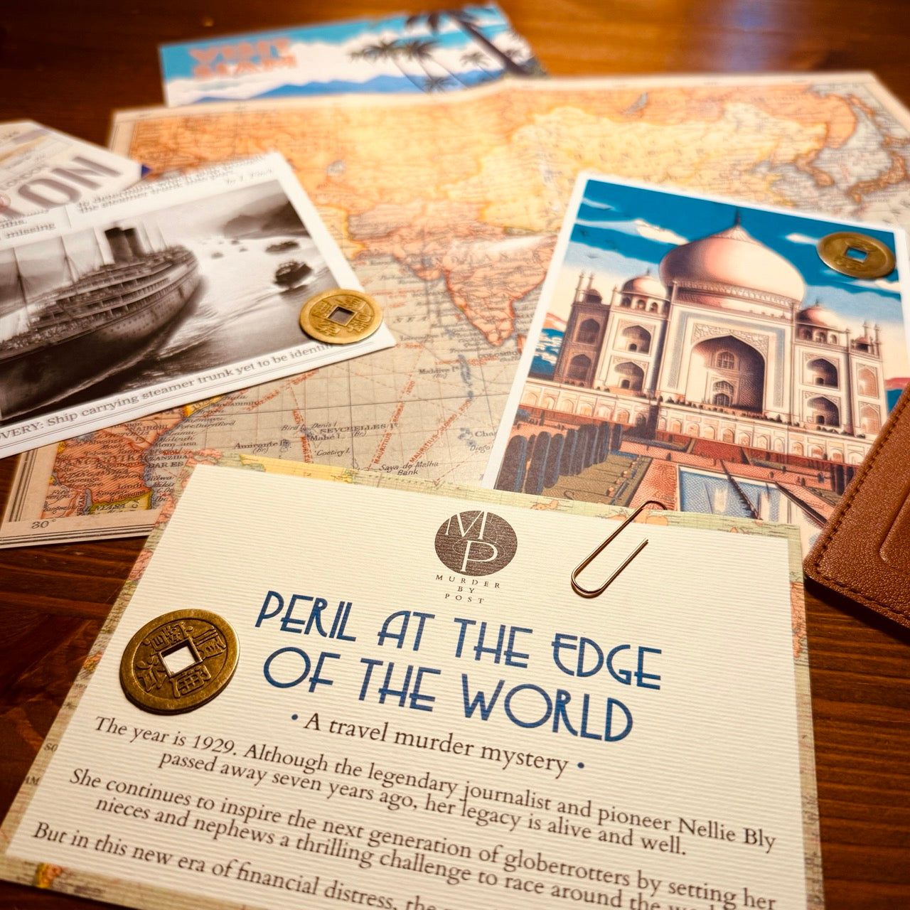 Peril at the Edge of the World, a travel murder mystery