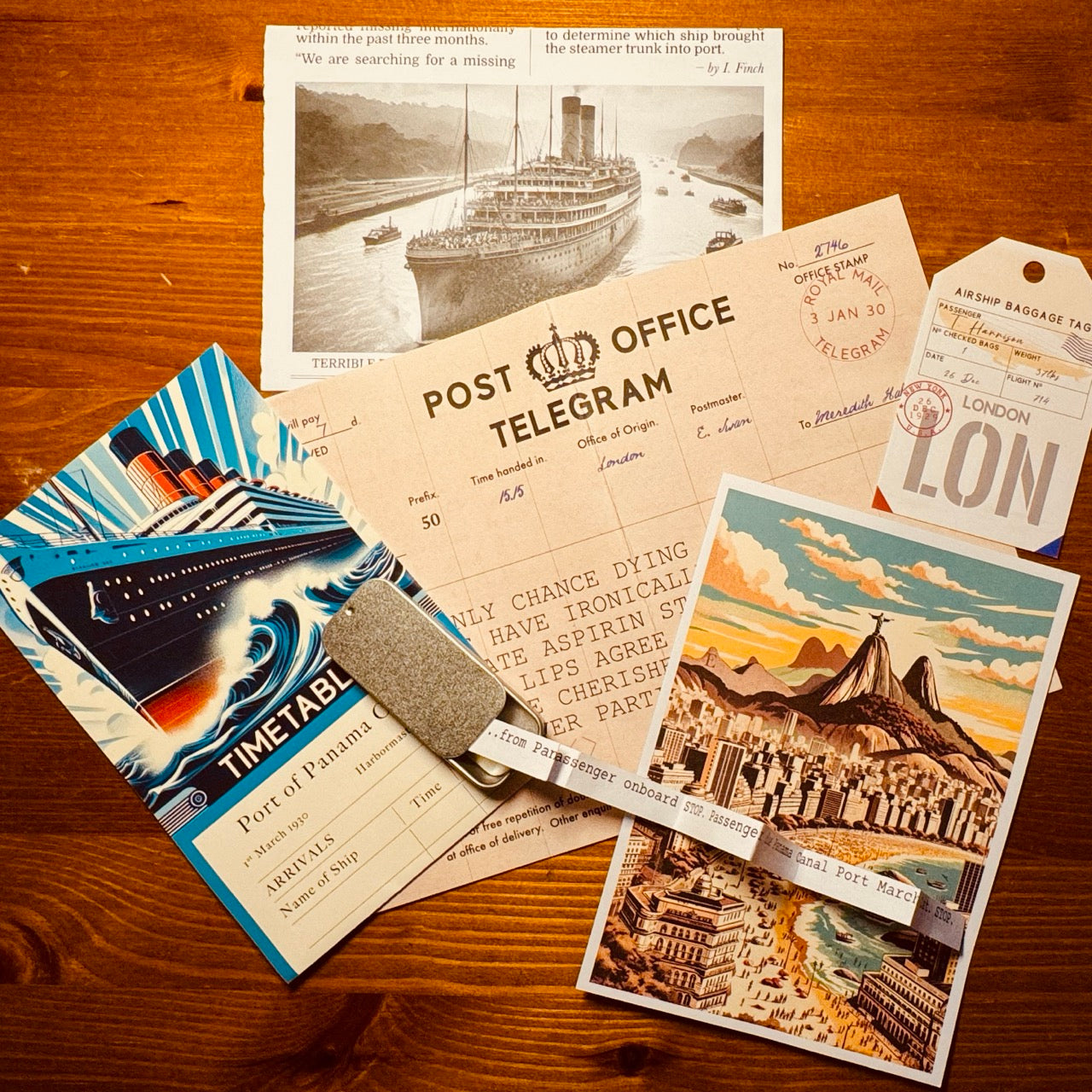 Peril at the Edge of the World, a travel murder mystery