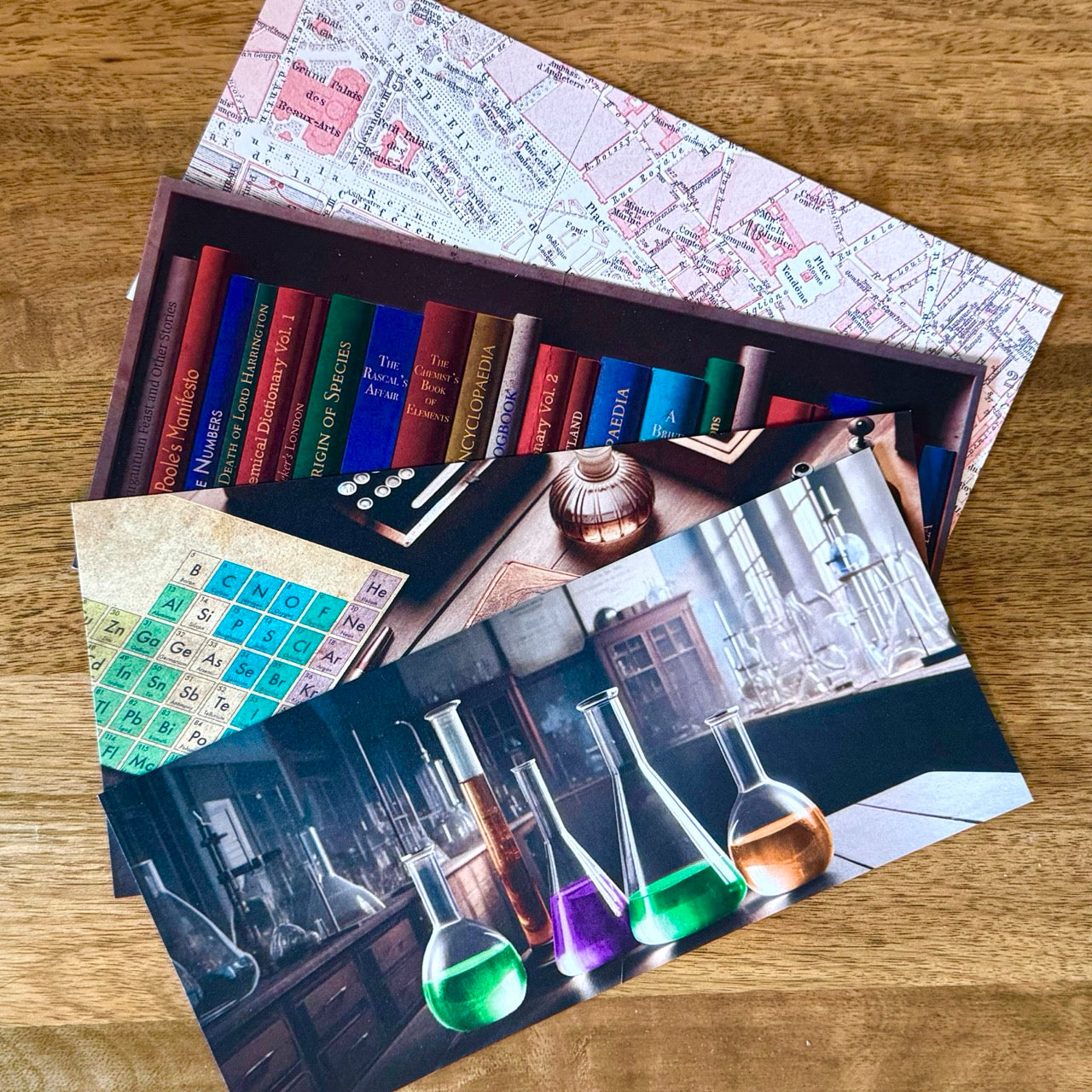 The Vanishing Professor Vanderkopf, a postcard murder mystery