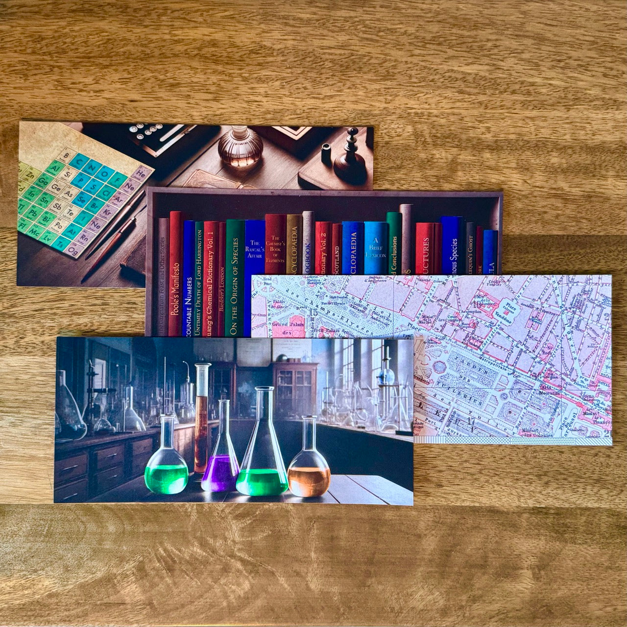 The Vanishing Professor Vanderkopf, a postcard murder mystery