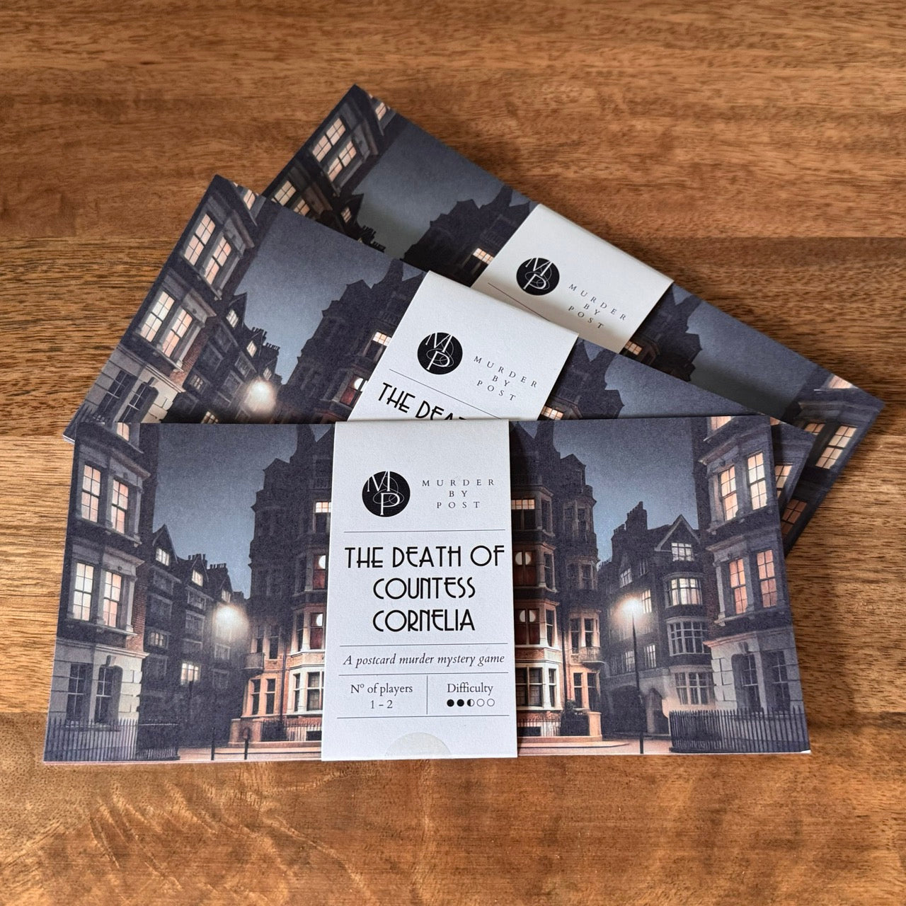 The Death of Countess Cornelia, a postcard murder mystery