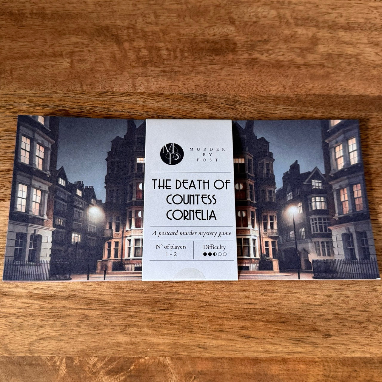 The Death of Countess Cornelia, a postcard murder mystery