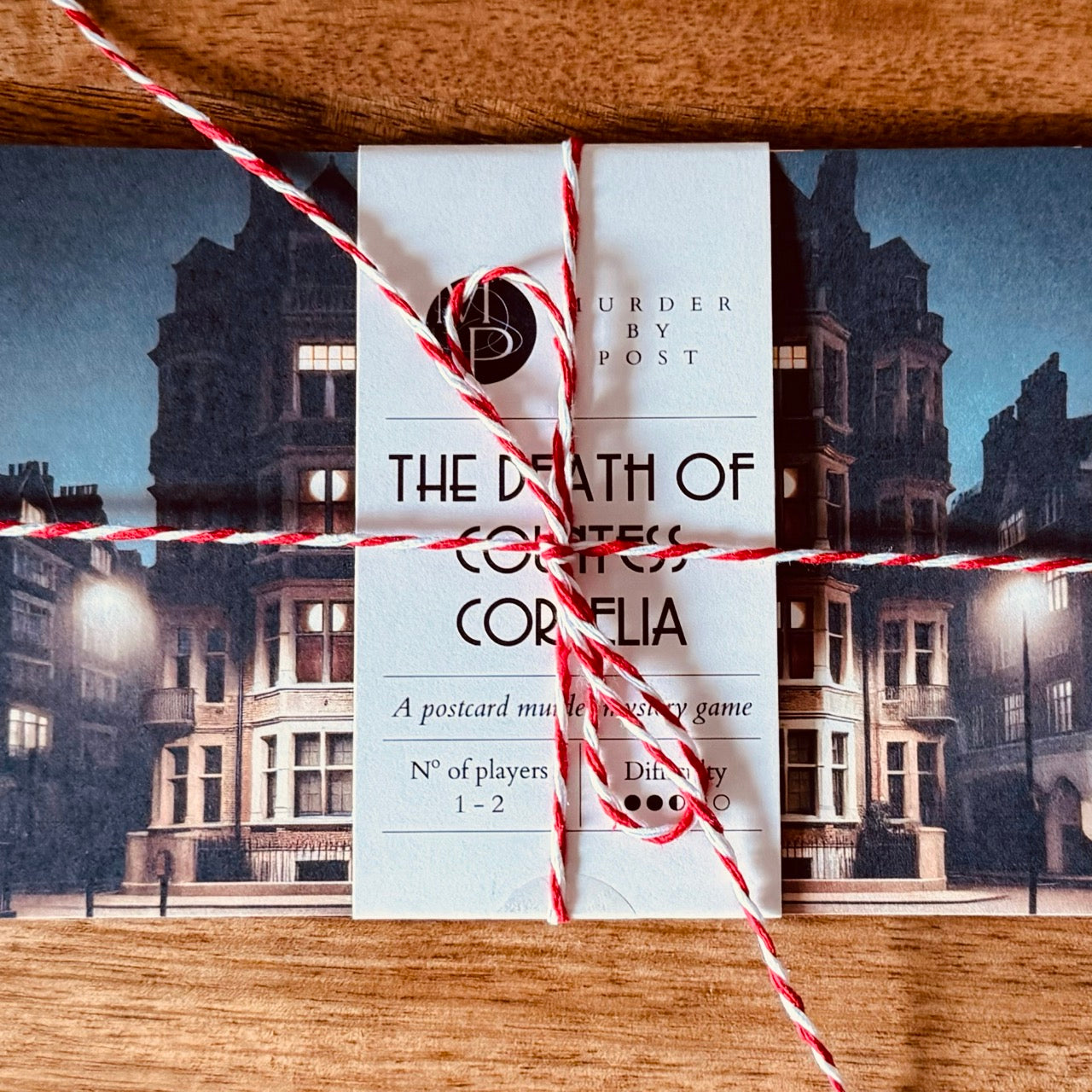The Death of Countess Cornelia, a postcard murder mystery