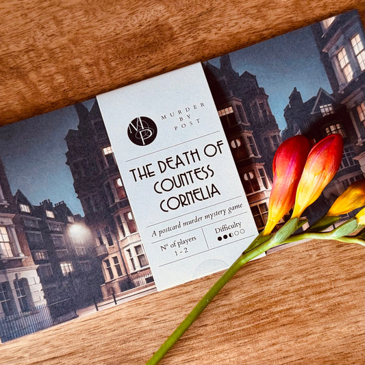 The Death of Countess Cornelia, a postcard murder mystery