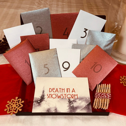 Murder Mystery Advent Calendar 'Death in a Snowstorm'